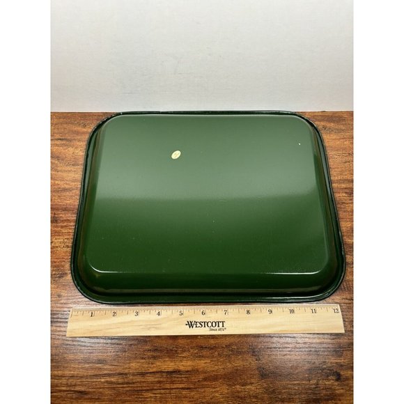 Vintage Clement Pair Tray Dark Green Cycles & Automobiles Hong‎ Kong EUC - Picture 8 of 8